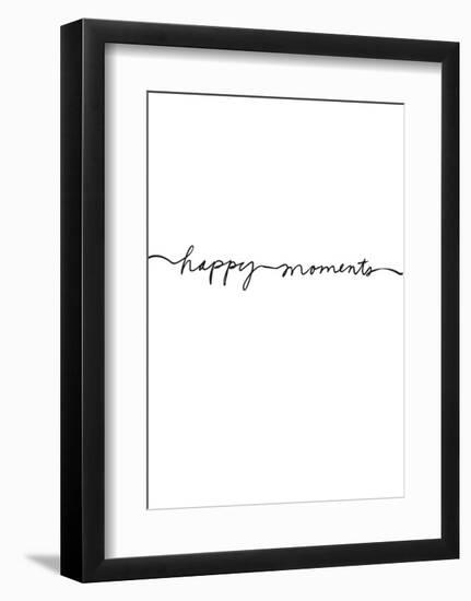 Happy Moments-Design Fabrikken-Framed Art Print