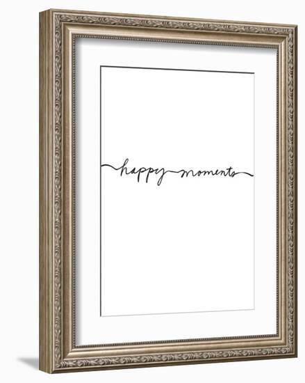 Happy Moments-Design Fabrikken-Framed Art Print