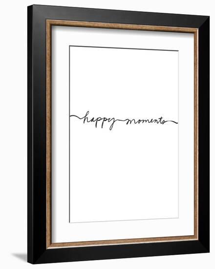 Happy Moments-Design Fabrikken-Framed Art Print