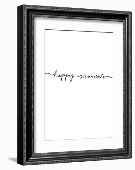 Happy Moments-Design Fabrikken-Framed Art Print