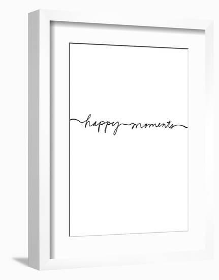 Happy Moments-Design Fabrikken-Framed Art Print