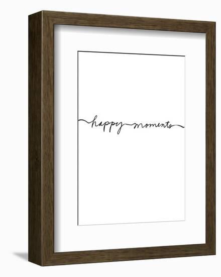 Happy Moments-Design Fabrikken-Framed Premium Giclee Print