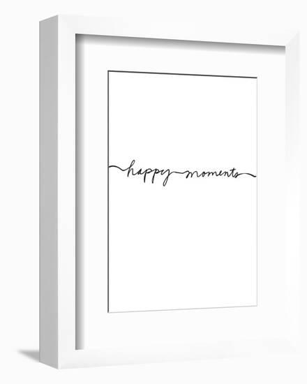 Happy Moments-Design Fabrikken-Framed Premium Giclee Print