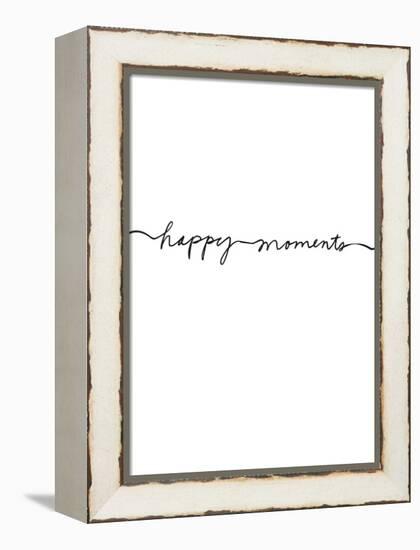 Happy Moments-Design Fabrikken-Framed Stretched Canvas