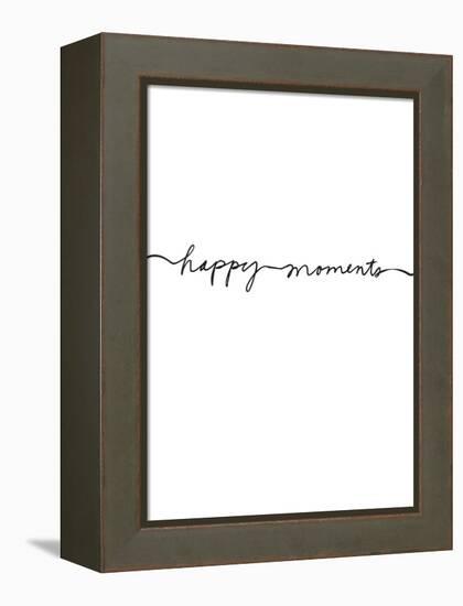 Happy Moments-Design Fabrikken-Framed Stretched Canvas