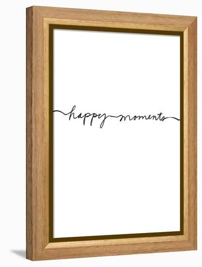 Happy Moments-Design Fabrikken-Framed Stretched Canvas