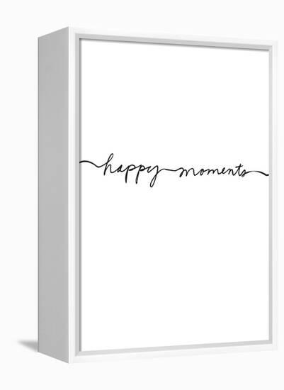 Happy Moments-Design Fabrikken-Framed Stretched Canvas