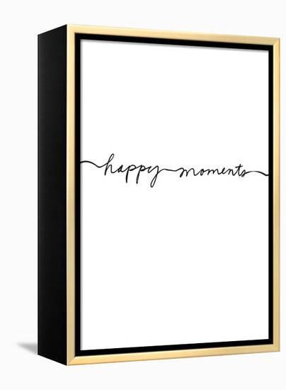 Happy Moments-Design Fabrikken-Framed Stretched Canvas