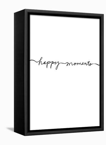 Happy Moments-Design Fabrikken-Framed Stretched Canvas