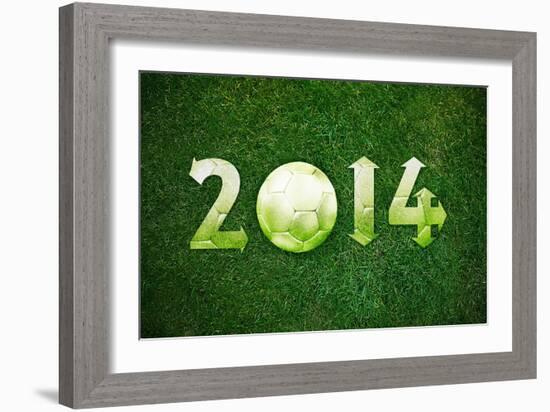 Happy New Sport Year-designsstock-Framed Art Print