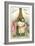 Happy New Year, Cherubs with Champagne-null-Framed Art Print