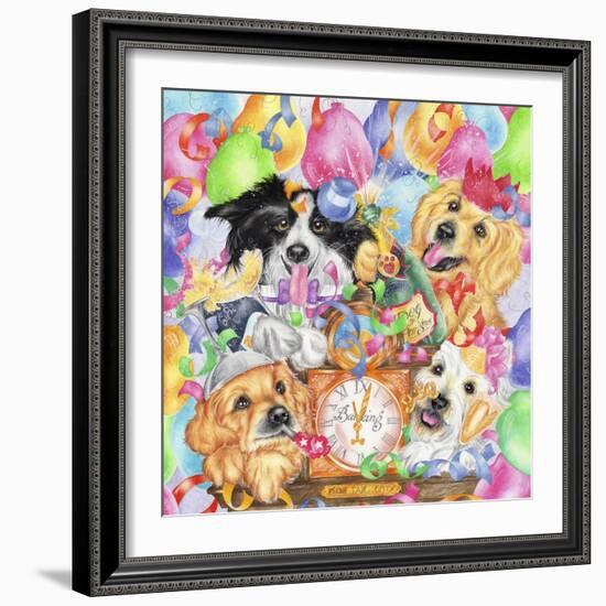 Happy New Year-Karen Middleton-Framed Giclee Print