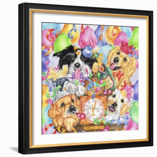 Happy New Year-Karen Middleton-Framed Giclee Print