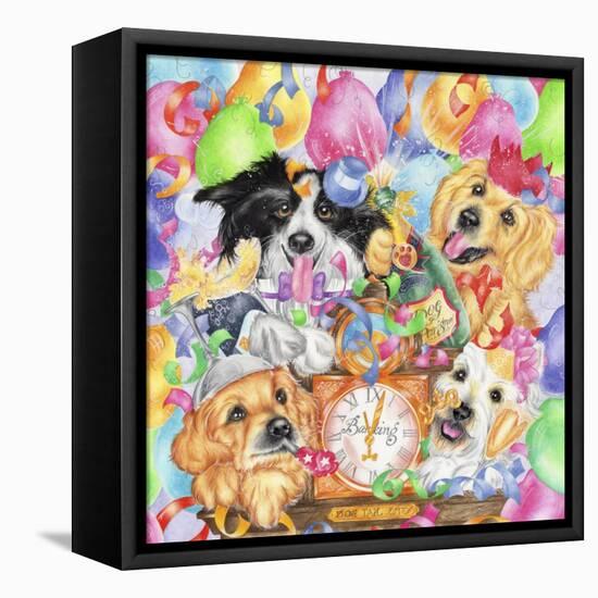 Happy New Year-Karen Middleton-Framed Premier Image Canvas