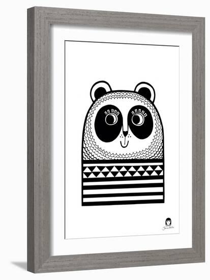 Happy Panda-Jane Foster-Framed Art Print