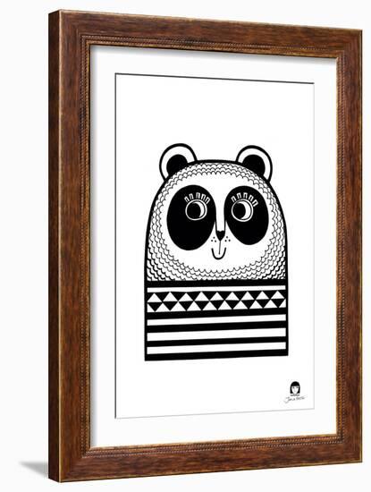 Happy Panda-Jane Foster-Framed Art Print