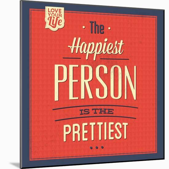 Happy Person-Lorand Okos-Mounted Art Print