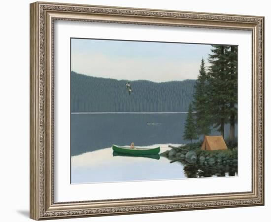 Happy Place IV-James Wiens-Framed Art Print