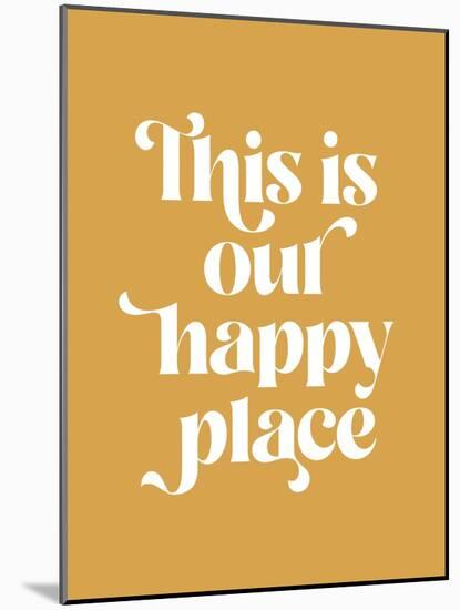 Happy Place No2-Beth Cai-Mounted Giclee Print
