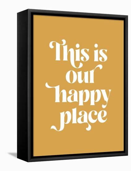 Happy Place No2-Beth Cai-Framed Premier Image Canvas