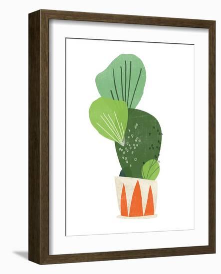 Happy Plants I-June Erica Vess-Framed Art Print