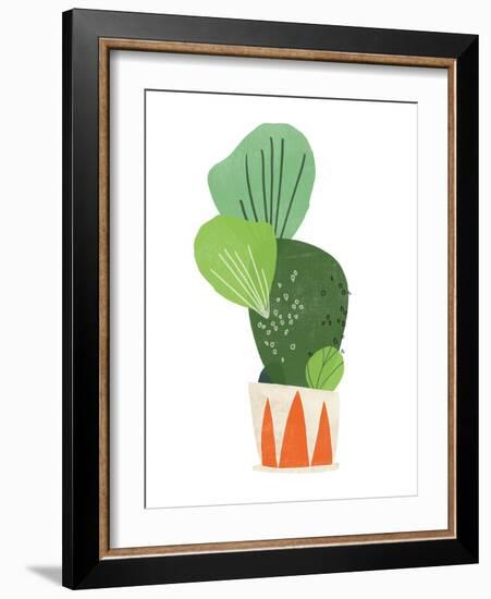 Happy Plants I-June Erica Vess-Framed Art Print