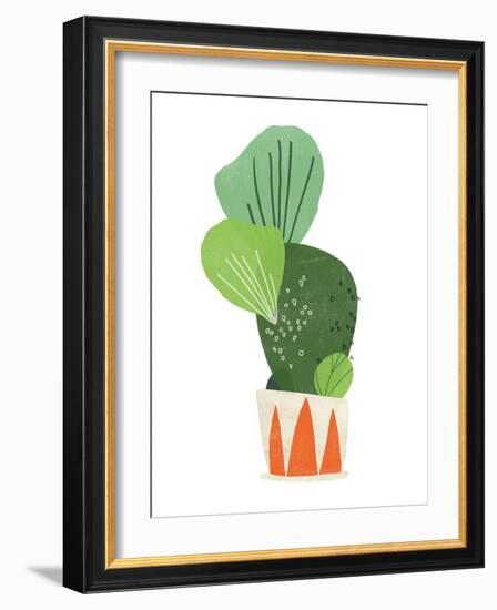 Happy Plants I-June Erica Vess-Framed Art Print