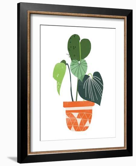 Happy Plants II-June Erica Vess-Framed Art Print