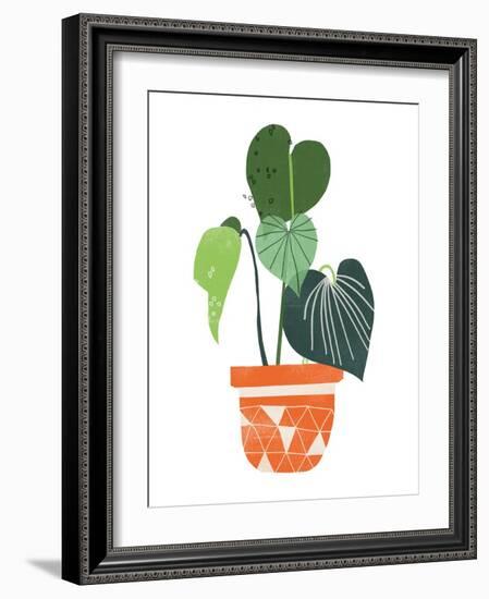 Happy Plants II-June Erica Vess-Framed Art Print