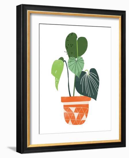 Happy Plants II-June Erica Vess-Framed Art Print