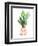 Happy Plants III-June Erica Vess-Framed Art Print