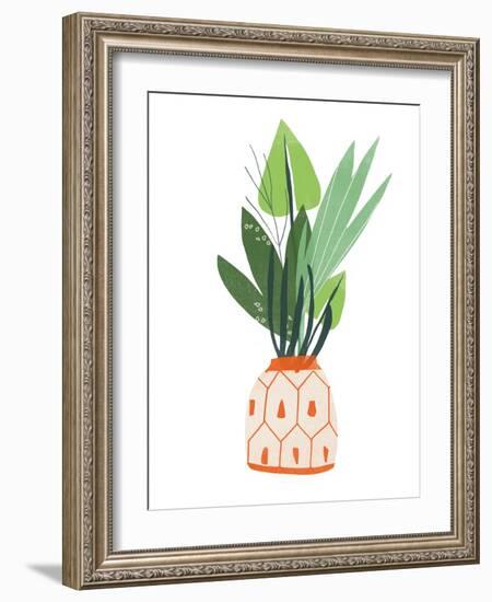 Happy Plants III-June Erica Vess-Framed Art Print