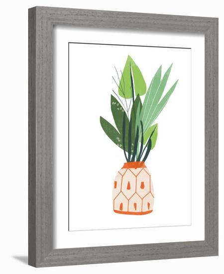 Happy Plants III-June Erica Vess-Framed Art Print