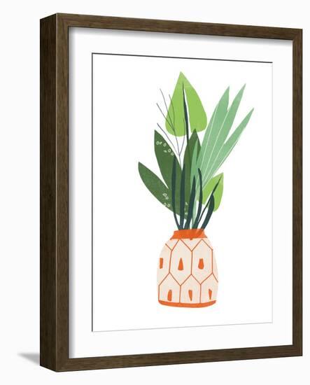 Happy Plants III-June Erica Vess-Framed Art Print