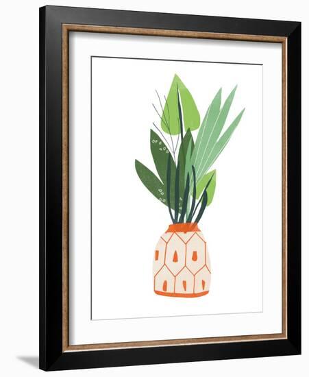 Happy Plants III-June Erica Vess-Framed Art Print