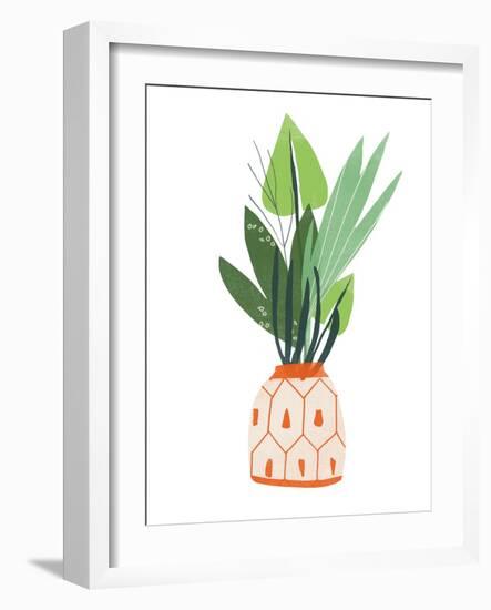 Happy Plants III-June Erica Vess-Framed Art Print