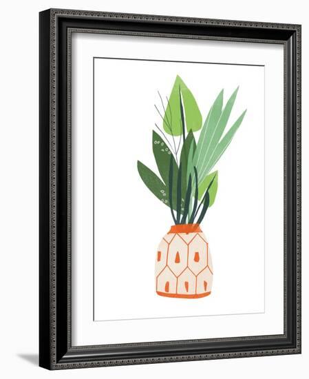 Happy Plants III-June Erica Vess-Framed Art Print