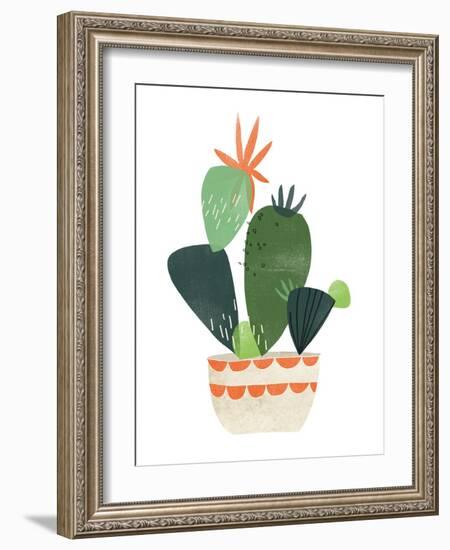 Happy Plants IV-June Erica Vess-Framed Art Print