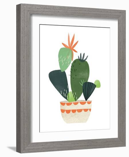 Happy Plants IV-June Erica Vess-Framed Art Print