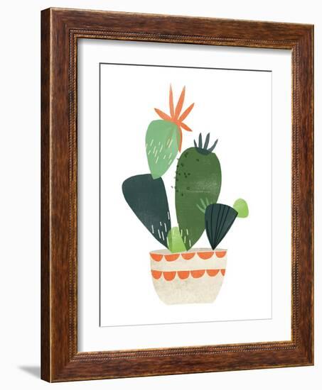 Happy Plants IV-June Erica Vess-Framed Art Print