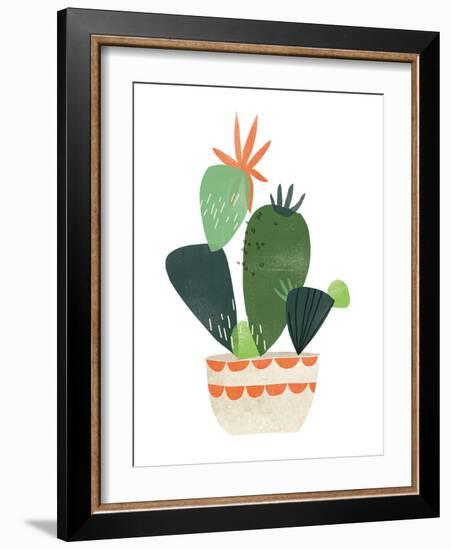 Happy Plants IV-June Erica Vess-Framed Art Print