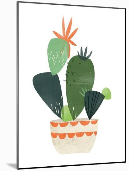 Happy Plants IV-June Erica Vess-Mounted Art Print