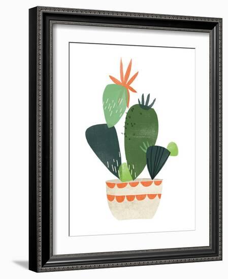 Happy Plants IV-June Erica Vess-Framed Art Print