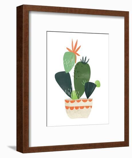 Happy Plants IV-June Erica Vess-Framed Art Print