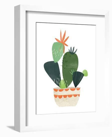 Happy Plants IV-June Erica Vess-Framed Premium Giclee Print