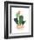 Happy Plants IV-June Erica Vess-Framed Premium Giclee Print