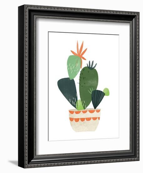 Happy Plants IV-June Erica Vess-Framed Premium Giclee Print