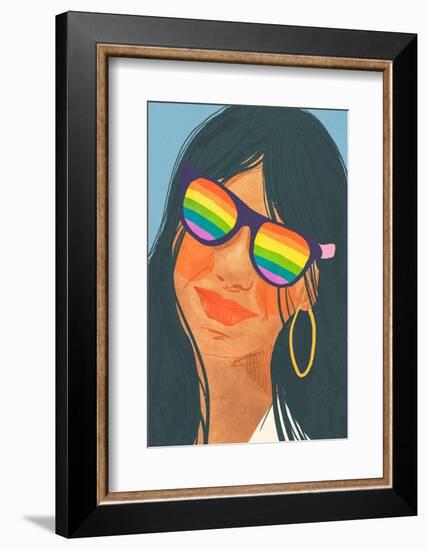 Happy Pride-Gigi Rosado-Framed Photographic Print