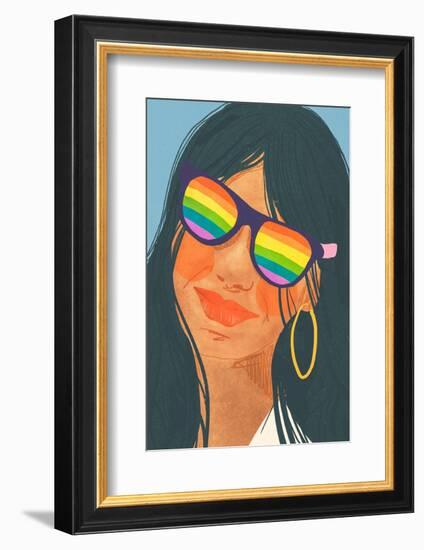 Happy Pride-Gigi Rosado-Framed Photographic Print