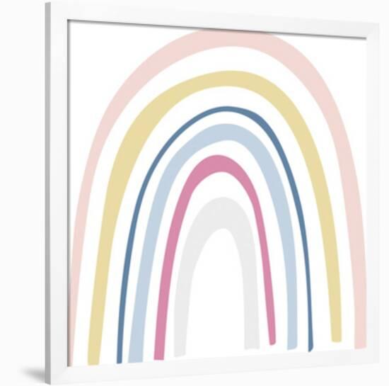 Happy Rainbow-Wells Clara-Framed Giclee Print